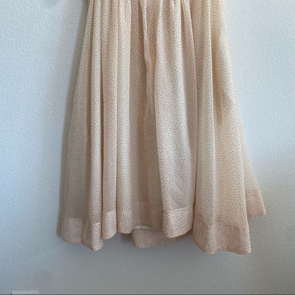 Modcloth Vintage Style Midi Dress - Cream + Light Pink - EUC - Picture 4 of 12